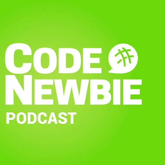 Code Newbie logo a podcast revolving around web development